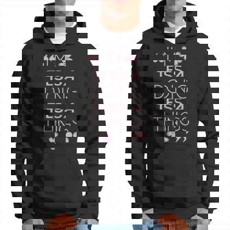 Tessa Name Gift Doing Tessa Things Hoodie - Seseable