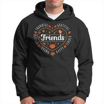 Thankful Friends Thanksgiving Friendsgiving Hoodie - Monsterry