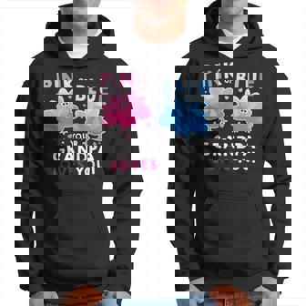 Thanksgiving Baby Shower Gender Reveal For Grandpa Hoodie | Mazezy