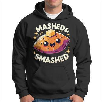 Thanksgiving Mashed & Smashed Sweet Potato Hoodie | Mazezy