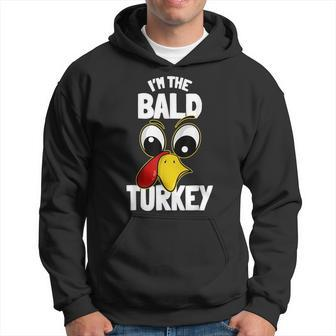 The Bald Turkey Family Group Matching Thanksgiving Funny Gifts For Turkey Lovers Funny Gifts Hoodie | Mazezy