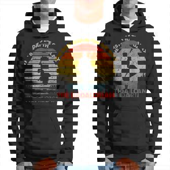 The Dadalorian Best Dad In The Galaxy Retro Vintage Hoodie | Mazezy