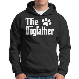 The Dogfather Best Dog Dad Ever Daddy Fathers Day Funny Hoodie - Seseable