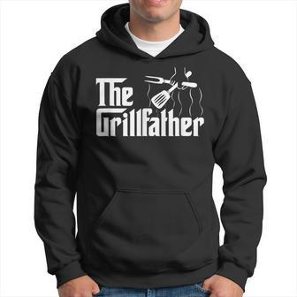 The Grillfather Bbq Grill & Smoker Barbecue Chef Hoodie - Seseable