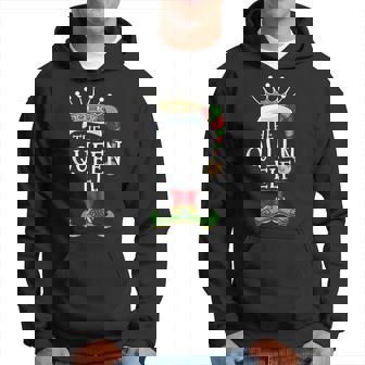 The Queen Elf Family Matching Christmas Group Funny Gift For Women Hoodie - Thegiftio