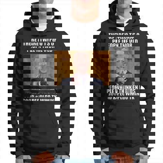 There Are Two Types Of People In The World People Who Think Hoodie | Mazezy
