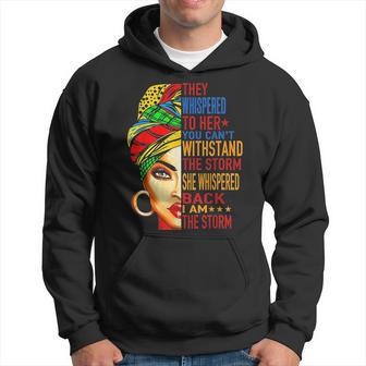 They Whispered To Her Melanin Queen Lover Gift Hoodie | Mazezy