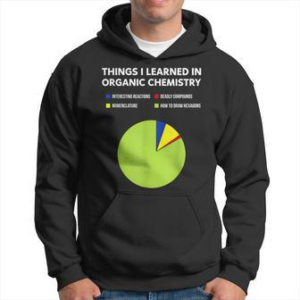 Things I Learn In Organic Chemistry Chemistry Student Hoodie | Mazezy