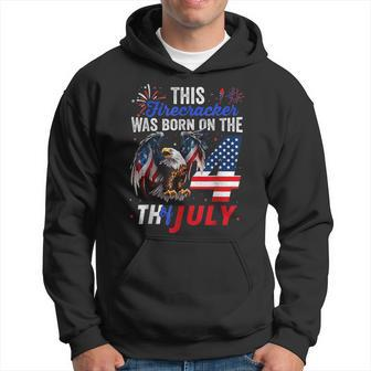 This Firecracker Was Born On The Fourth Of July Birthday Hoodie | Mazezy