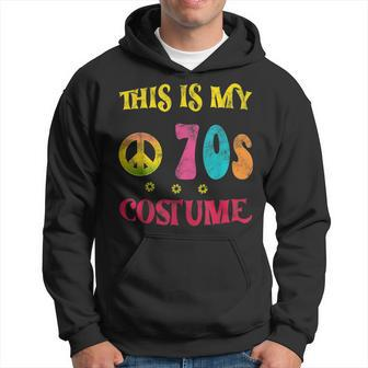 This Is My 70S Costume Vintage Funny Groovy Peace Halloween 70S Vintage Designs Funny Gifts Hoodie | Mazezy