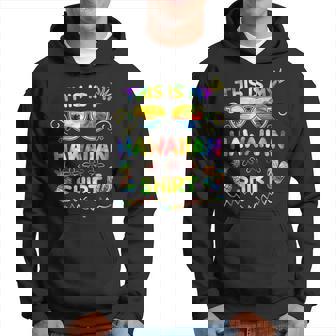 This Is My Hawaiian Luau Aloha Hawaii Beach Pineapple Hoodie - Thegiftio UK