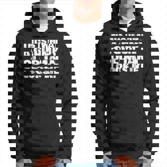 This Is What A Grumpy Old Man Looks Like Hoodie | Mazezy