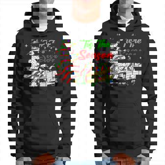 Tis' The Season Christmas Tree Cakes Debbie Xmas Hoodie - Thegiftio
