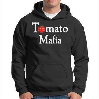 Tomato Mafia | Funny Gardening Lover Graphic Hoodie | Mazezy