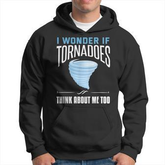 Tornado Funny Storm Chaser Chasing Storms Hoodie - Thegiftio UK