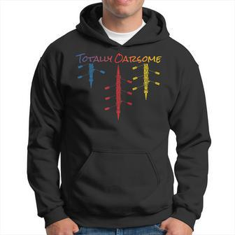 Totally Oarsome Rowing Sculling Hoodie | Mazezy