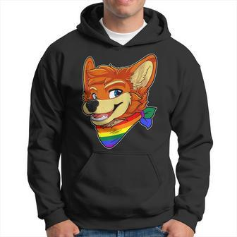 Traditional Gay Fursona Furry Fox Gay Rights Pride Week Hoodie | Mazezy