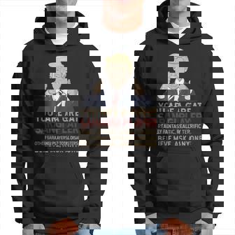 Trump You Are A Great Great Sarangi Player Hoodie | Mazezy