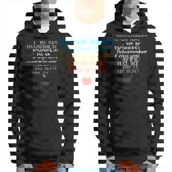 Try Your Hardest Remember Youre More Than A Test Hoodie - Thegiftio