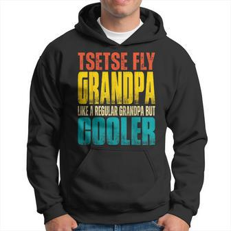Tsetse Fly Grandpa Like A Regular Grandpa But Cooler Hoodie | Mazezy