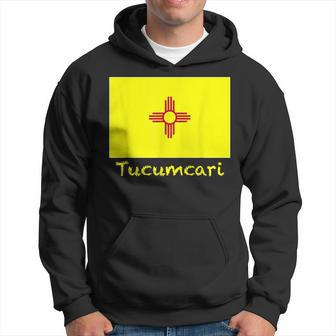 Tucumcari New Mexico Usa Flag Souvenir Hoodie | Mazezy
