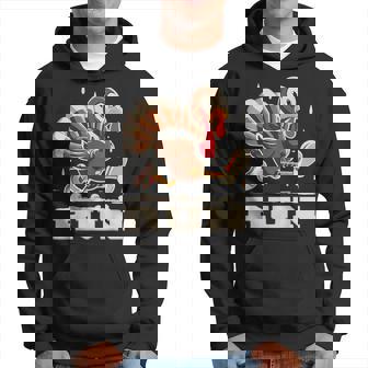 Turkey Run Costume Thanksgiving Running Turkey Trot Hoodie | Mazezy