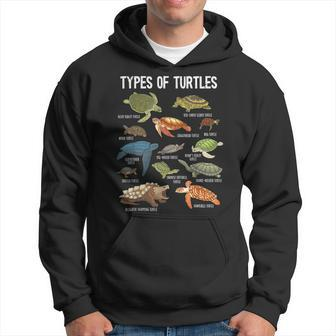 Turtle Lover Reptile Pet Turtle Types Of Turtles Hoodie - Seseable