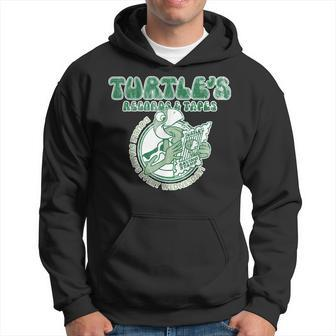 Turtles Records And Tapes Hoodie - Seseable