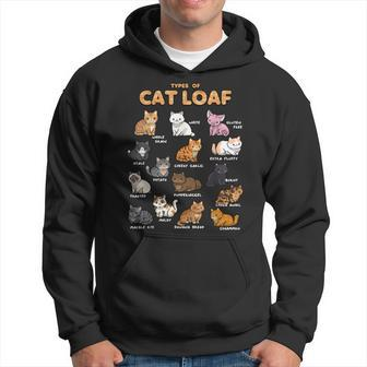 Types Of Cat Loaf Cute Kitten Cat Meme Cat Lover Hoodie - Seseable