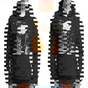 Uke Im Your Father Funny Ukulele Guitar Lovers Gift Hoodie | Mazezy