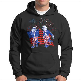 Uncle Sam Griddy 4Th Of July Funny Independence Day Boy Kids  Hoodie