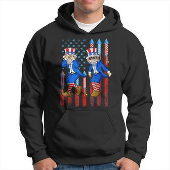Uncle Sam Griddy 4Th Of July Independence Day Flag Us Hoodie