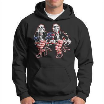Uncle Sam Griddy 4Th Of July Independence Day Flag Usa Hoodie
