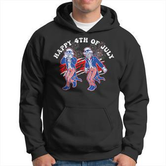 Uncle Sam Griddy Dance Happy 4Th Of July Independence Day Hoodie