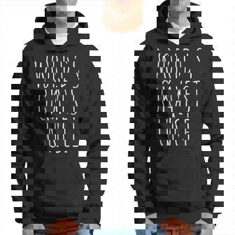 Uncle Worlds Okayest For Uncle Funny Okay Uncle Hoodie | Mazezy