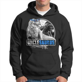Unclesaurus Rex Dinosaur Uncle Saurus Hoodie | Mazezy UK