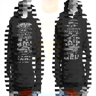 Never Underestimate A Gamer Who Was Born In March Hoodie - Seseable