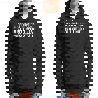 Never Underestimate An Old Guy Hoodie | Seseable UK