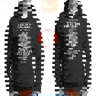 Never Underestimate An Old Man With A Dd-214 Born In June Hoodie | Mazezy