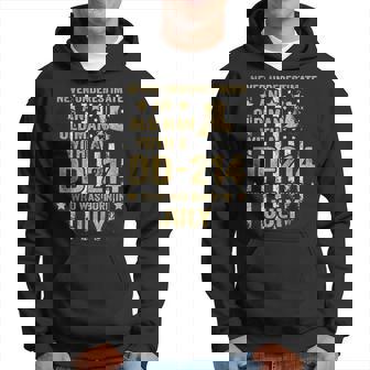 Never Underestimate An Old Man With A Dd-214 July Hoodie - Seseable