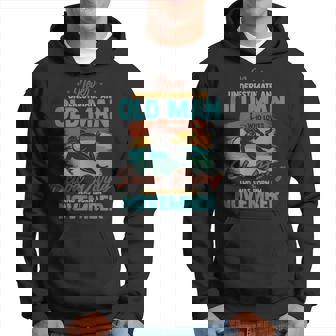 Never Underestimate Old Man Who Loves Scuba Diving November Hoodie | Mazezy