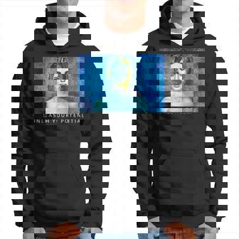 Unleash Your Potential Motivational Quote Robotic Lady Hoodie | Mazezy