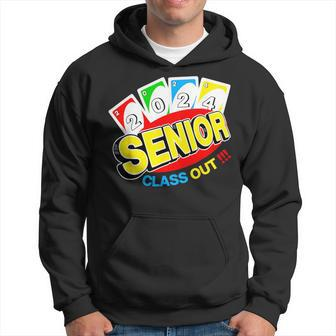 Uno Out Senior 2024 Graduation Class Of 2024 Uno Lover Hoodie | Mazezy