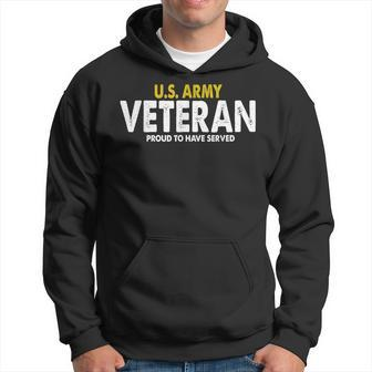 Us Army Veteran Proud To Have Served Hoodie | Mazezy
