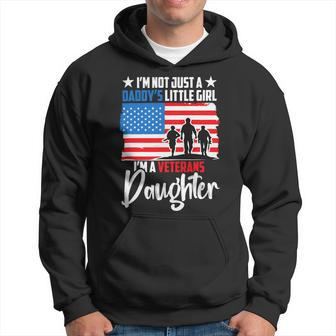 Us I´M Not Just Daddys Little Girl I´M A Veterans Daughter 155 Hoodie - Monsterry DE