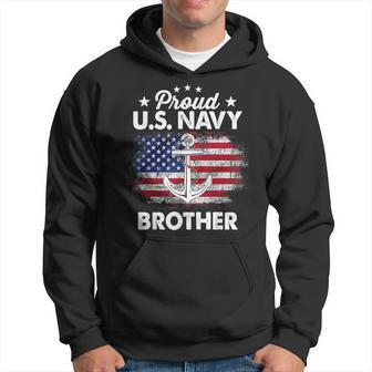 Us Na Vy Proud Brother Proud Us Na Vy Brother Veteran Day Hoodie | Mazezy