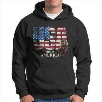 Usa America 4Th July Eagle Independence Day Patriot Hoodie - Monsterry