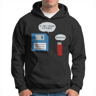 Usb Floppy Disk I Am Your Father Funny Nerd Geek Hoodie | Mazezy
