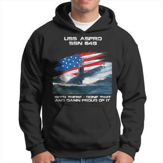 Uss Aspro Ssn-648 American Flag Submarine Veteran Xmas Hoodie - Thegiftio UK