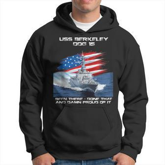 Uss Berkeley Ddg-15 Destroyer Ship Usa Flag Veteran Day Xmas Hoodie - Thegiftio UK